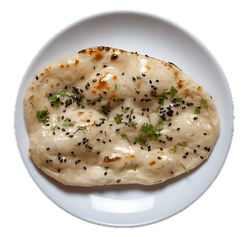 Butter Naan - Soft & Fluffy